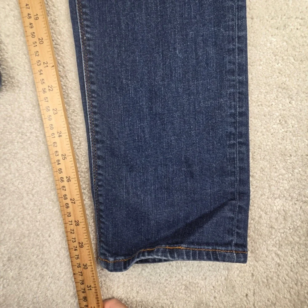 Peter Millar Mens Dark‎ Wash Straight Leg Stretch Denim Jeans 30x30 Fade